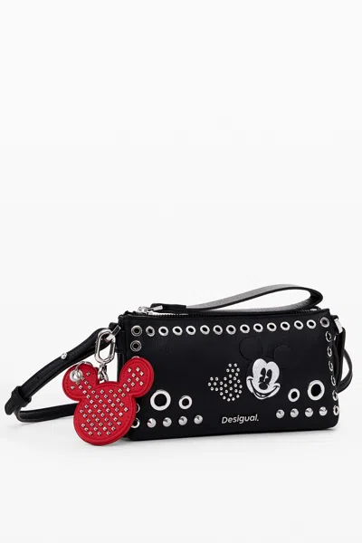 Desigual Mickey Mouse™ Studded Wallet In Black
