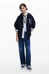 Desigual Women's Mickey Mouse Sweatshirt In Blue