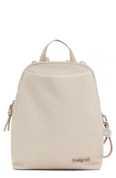 Desigual Mini Backpack In Sand