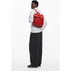Desigual Mini Sheepskin Leather Backpack
