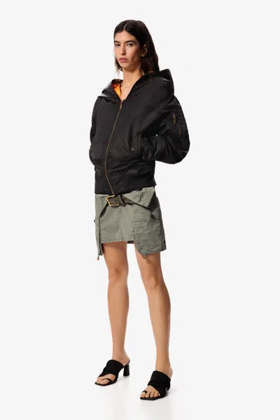 Desigual Mini Skirt Masha Popova In Green