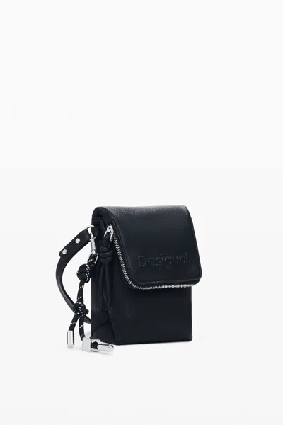 Desigual Mobile Phone Wallet In Black