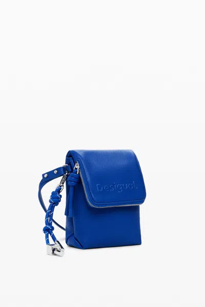 Desigual Mobile Phone Wallet In Blue