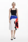 Desigual Mr. Christian Lacroixによってデザインされたドレス In Black