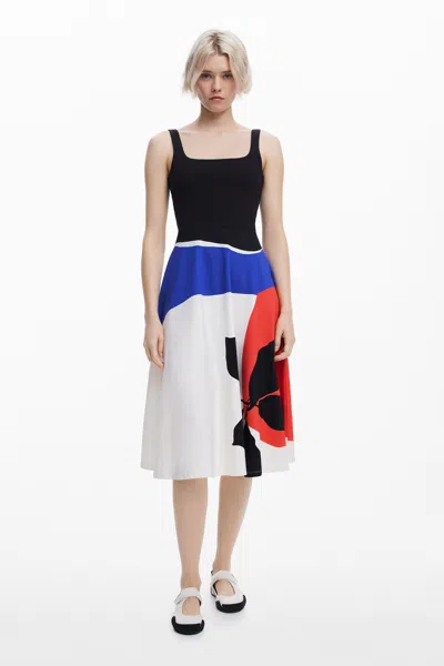 Desigual Mr. Christian Lacroixによってデザインされたドレス In Black