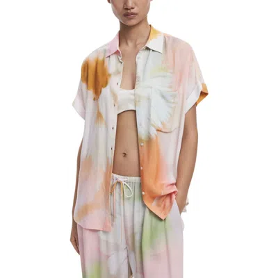 DESIGUAL MULTICOLOR VISCOSE BLOUSE