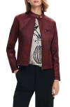 Desigual Biker Jacket In Red