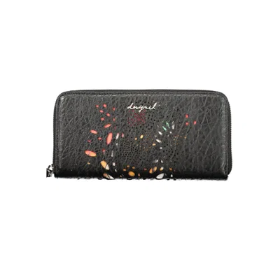 Desigual Nero Polyurethane Womens Wallet