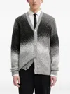 Desigual Ombre Speckled Cardigan In Multi