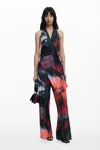 Desigual Open-back Jumpsuit