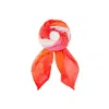 Desigual Orange Polyester Scarf In Orange