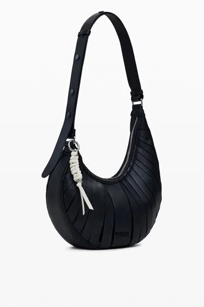 Desigual Panel M Bag In Black