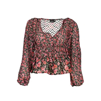 DESIGUAL PINK POLYESTER SWEATER