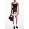 Desigual Placement Print Body-con Minidress In Black