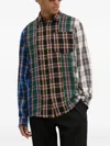 Desigual Plaid-pattern Shirt In Multi