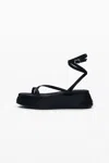 Desigual Platform Strap Sandal In Black