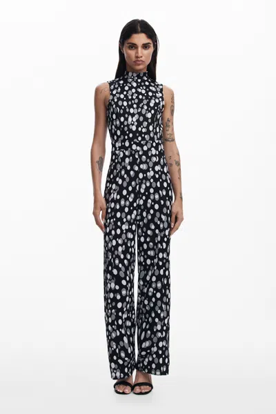 DESIGUAL POLKA DOT JUMPSUIT