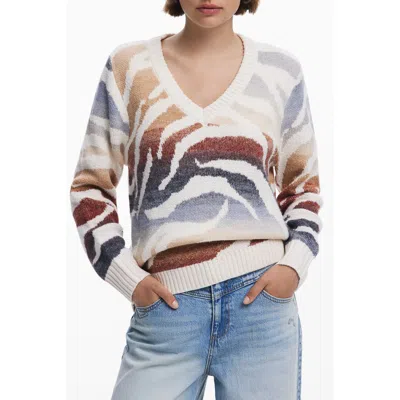 Desigual Polyamide Women Women's Sweater In Multi