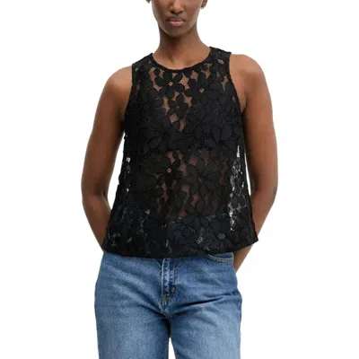 Desigual Black Polyester Tank Top