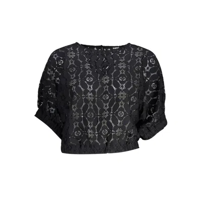 Desigual Polyester Tops & Women's T-shirt In Black