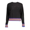Desigual Black Polyester Sweater In Black