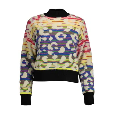Desigual Polyester Women's Sweater In Blue
