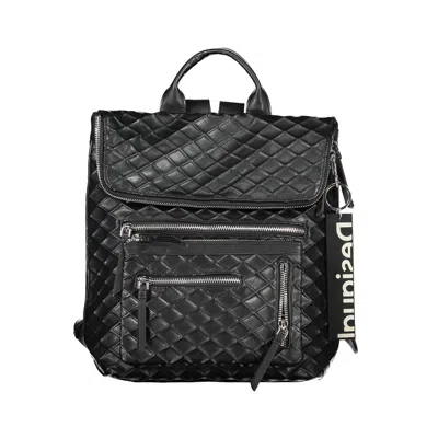 Desigual Polyethylene Women's Backpack In Black