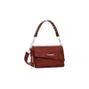 Desigual Brown Polyethylene Handbag In Brown