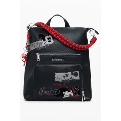 Desigual Polyethylene Women Women's Backpack In Black