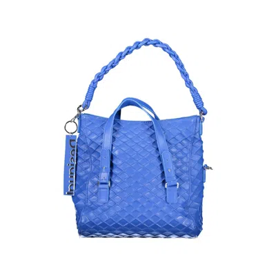 Desigual Polyethylene Women Women's Handbag In Blue