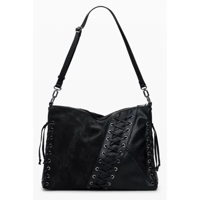 Desigual Polyethylene Women Women's Handbag In Black