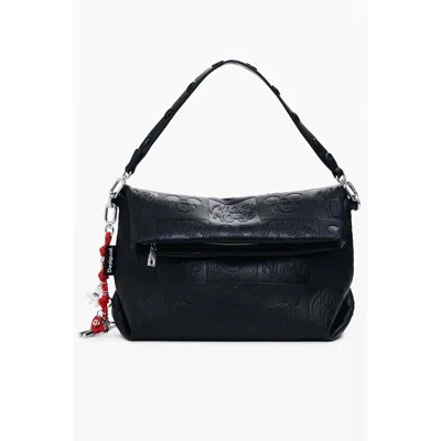 Desigual Polyethylene Women Women's Handbag In Black