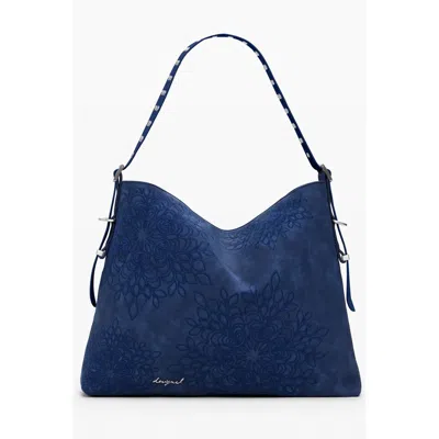 Desigual Polyethylene Women Women's Handbag In Blue
