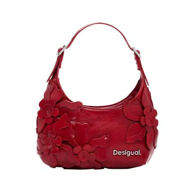 Desigual Polyethylene Women Women's Handbag In Red