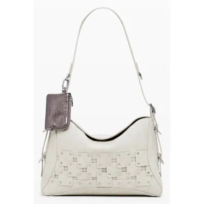 Desigual Polyethylene Women Women's Handbag In Sand