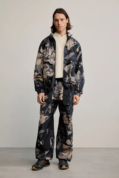 Desigual Printed Long Trousers In Black