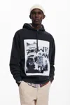 Desigual Printed Sweatshirt In Black