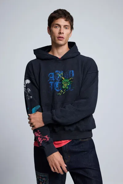 Desigual Printed Sweatshirt In Black