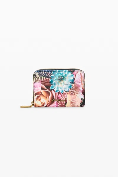Desigual Printed Wallet M. C. Lacroix In Material Finishes