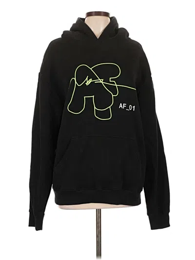 Pre-owned Desigual Pullover Hoodie In Black