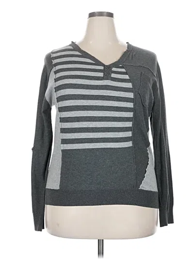 Pre-owned Desigual Pullover Sweater In Gray