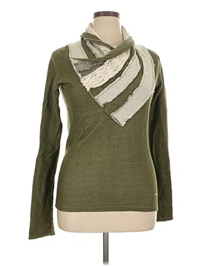 Pre-owned Desigual Pullover Sweater In Green