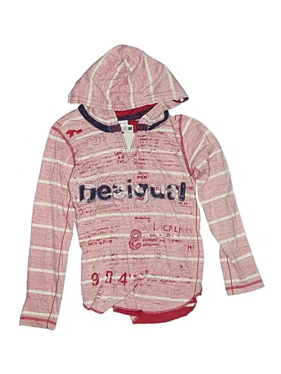 Pre-owned Desigual Kids' Pullover Sweater In Pink