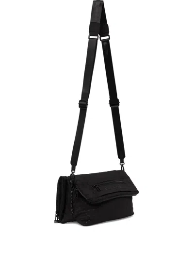 Desigual Quilted Crossbody Bag In Black