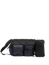 Desigual Quilted Multi-pocket Shoulder Bag In Black