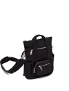 Desigual Quilted Multipocket Shoulder Bag In Black