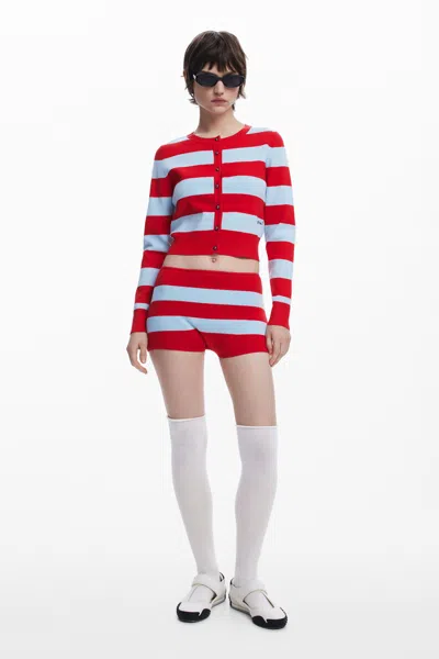 Desigual マイクロショートパンツ In Red