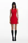 Desigual ジッパー付きショートドレス In Red