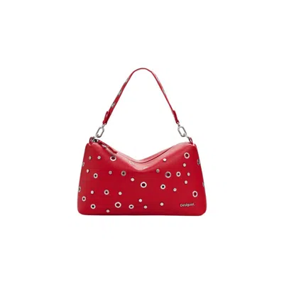 Desigual Red Polyethylene Handbag