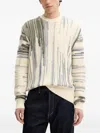 Desigual Stripe-pattern Knitwear Sweater In Multi